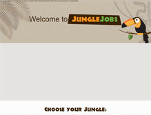 Tablet Screenshot of junglejobs.com
